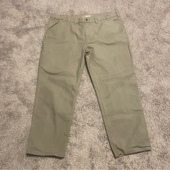 Men’s Carhartt Rugged Flex Duck Pants Size 48x32 - Picture 1 of 4